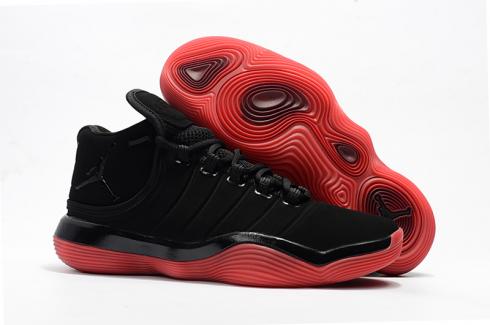 Nike Jordan Superfly 2017 Men Basketball Shoes Black Red 921203-024