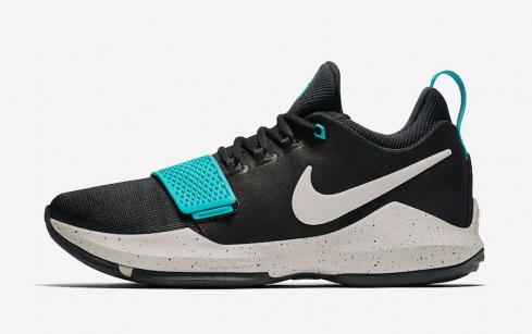 Nike PG 1 Light Bine Light Aqua Black 878627-002