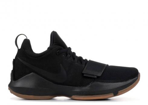 Nike Pg 1 Black Gum Grey Anthracite Cool 878627-004