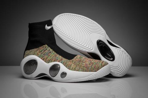 Nike Zoom Flight Bonafide ENJOKE99 Men Shoes Light Brown Black White 917742-003