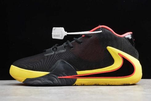2019 Nike Zoom Freak 1 Black Yellow Red BQ5633 003