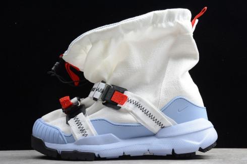 2019 Tom Sachs x Nike Mars Yard Overshoe White Cobalt Bliss Sport Red Black AH7767 101