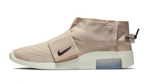 Nike Air Fear Of God Moccasin Particle Beige Sail Black AT8086-200