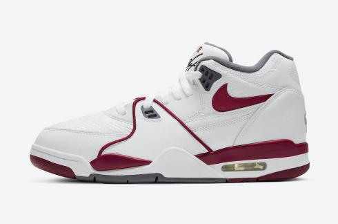 Nike Air Flight 89 Team Red White Ash Grey Shoes DD1173-100