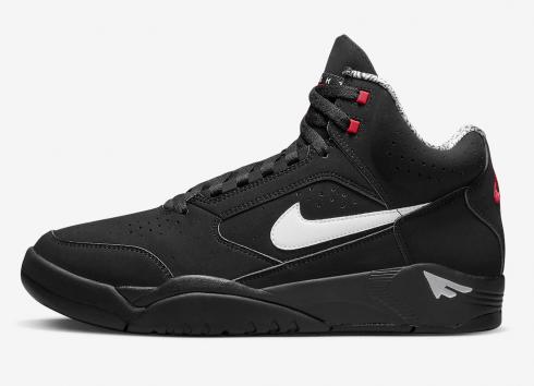 Nike Air Flight Lite II Mid Black White Varsity Red DQ7687-003