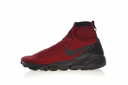 Nike Air Footscape Magista Flyknit FC Red Black 830600-600