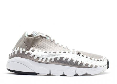 Nike Air Footscape Woven Chukka 3hc Pack White Summit Fdd Taupe Filament Black Green 443686-200