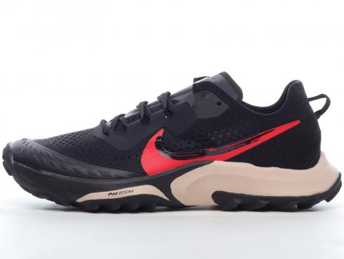 Nike Air Zoom Terra Kiger 7 Black Red Shoes CW6066-010