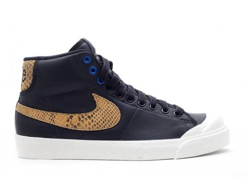 Nike All Court Mid Stussy Golden Sail Black Harvest 408577-001