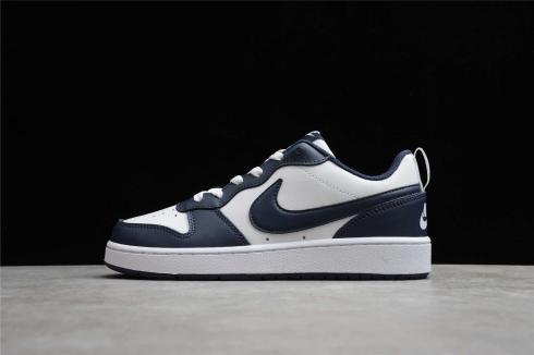 Nike Court Borough Low 2 GS White Blue Void Signal Blue BQ5448-107