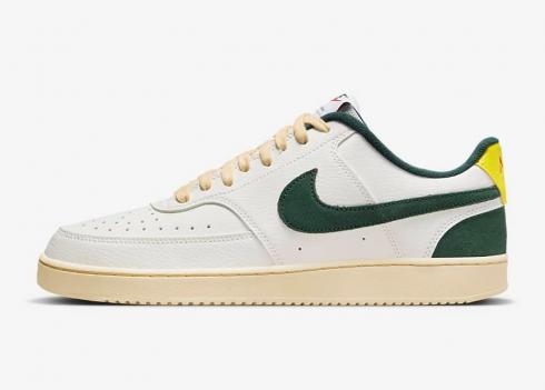Nike Court Vision Low Sail Pro Green Picante Red Opti Yellow FD0320-133