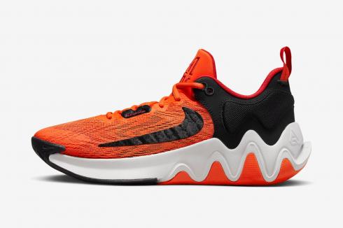 Nike Giannis Immortality 2 Lighthouse of Alexandria Safety Orange University Red DM0825-800