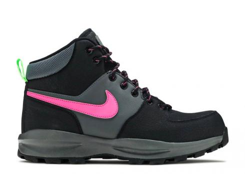 Nike Manoa Leather Se Black Active Fuschia Fuchsia Grey Iron White CW7360-001