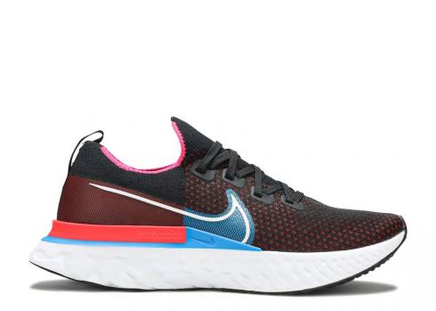 Nike React Infinity Run Red Orbit Blue Photo Black White CD4371-005