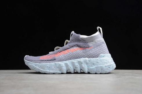 Nike Space Hippie 02 Grey Total Crimson Gris Purple CQ2988-001
