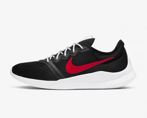 Nike Viale Tech Racer Black University Red White Mens Running Shoes AT4209-003