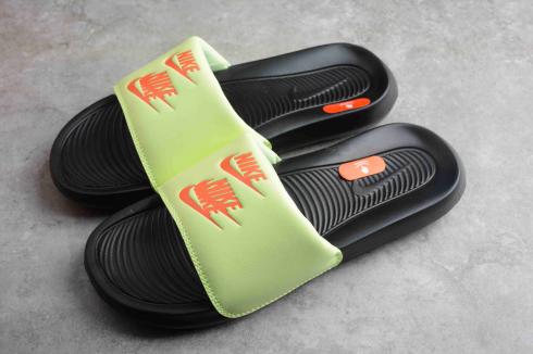 Nike Victori One Slide Print Fluorescent Green Black CN9559-300
