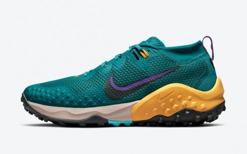 Nike Wildhorse 7 Mystic Teal Turquoise Blue University Gold CZ1856-300