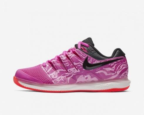 Nike Wmns Air Zoom Vapor X Laser Fuchsia Psychic Pink Phantom Black AA8027-602