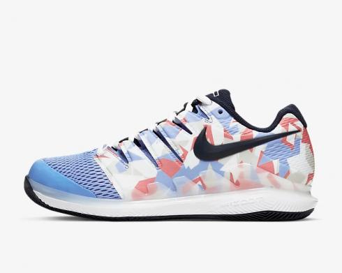 Nike Wmns Air Zoom Vapor X Prism Print White Obsidian AA8027-406