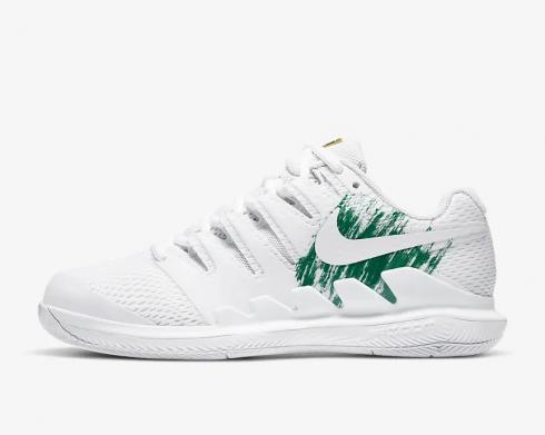 Nike Wmns Air Zoom Vapor X White Green Blanco Verde Desfiladero AA8027-111