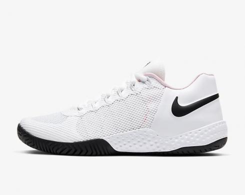 Nike Wmns Flare 2 Hard Court White Black Pink Foam AV4713-105