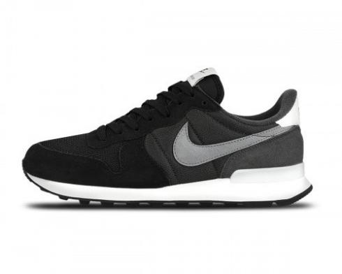 Nike Wmns Internationalist Black Cool Grey Anthracite Running Shoes 828407-016