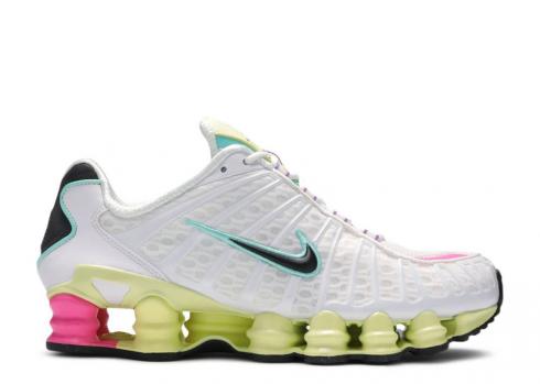 Nike Wmns Shox Tl Pastel Bright Green Violet Black White Luminous AR3566-102