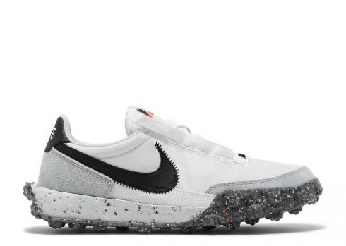 Nike Wmns Waffle Racer Crater White Black Photon Grey Dark Summit Dust CT1983-104
