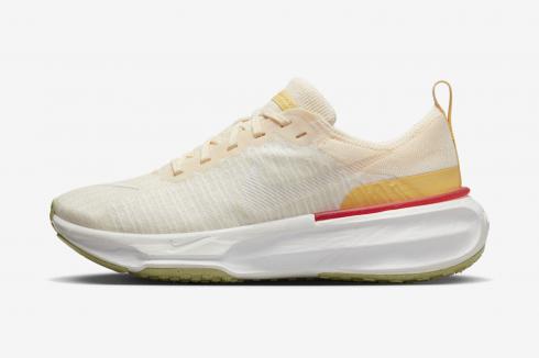 Nike ZoomX Invincible Run FK 3 Light Cream Topaz Gold Sea Coral DR2660-201