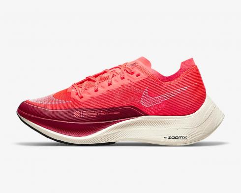 Nike ZoomX VaporFly NEXT% 2 Flash Crimson Noble Red Pure Platinum CU4123-600