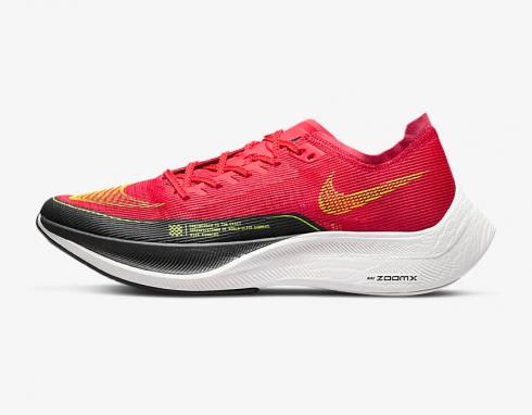 Nike ZoomX Vaporfly Next% 2 Siren Red Dark Smoke Gray Volt CU4111-600