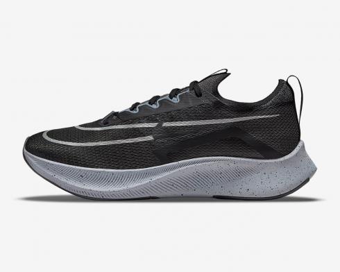 Nike Zoom Fly 4 Dark Smoke Grey Black Metallic Silver CT2392-002