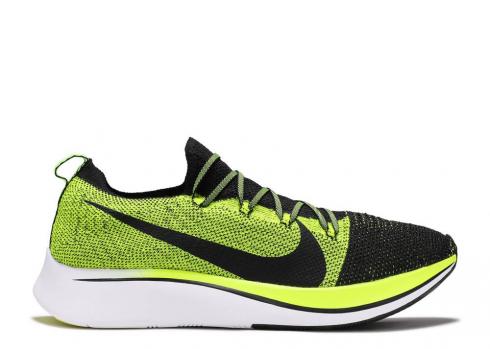 Nike Zoom Fly Flyknit Volt White Black BV6103-002