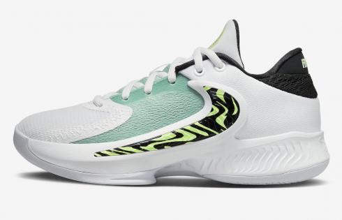 Nike Zoom Freak 4 White Black Barely Volt DJ6149-100