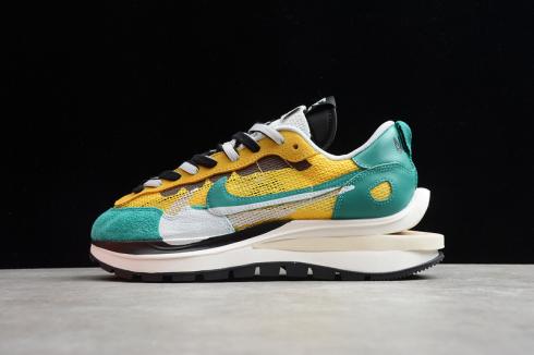 Sacai x Nike LVD Waffle Daybreak Dark Yellow Green Black White CI9928-300