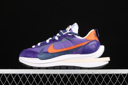 Sacai x Nike Vapor Waffle Dark Iris Campfire Orange White DD1875-500