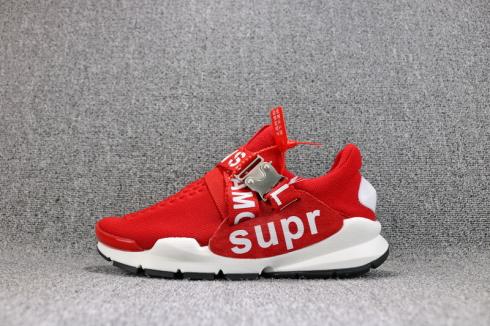 Supreme x NIKE Sock Dart Supreme Red White Mens Shoes 818686-002