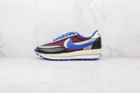 Undercover Sacai x Nike LD Waffle Night Maroon Team Royal DJ4877-600