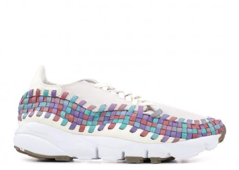 Wmns Nike Air Footscape Woven White Sail Stardust Red 917698-100