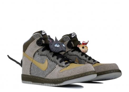 Dunk High Khaki Dark Barkley Loden Barklet 373349-771A