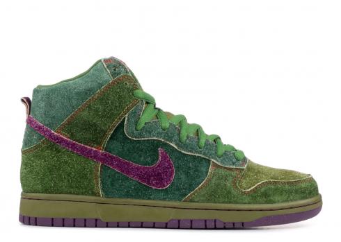 Dunk High Premium SB Skunk Purple Vintage Black Forest Pilgrim 313171-300