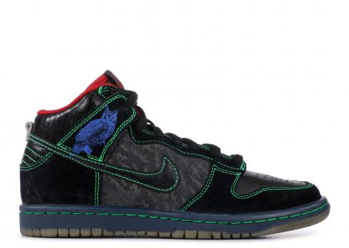 Dunk High SB Premium Twin Peaks Black 313171-006