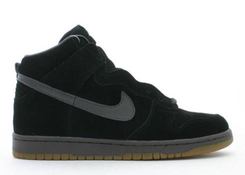 Nike SB Dunk High Pro Fog Midnight Black 305050-002