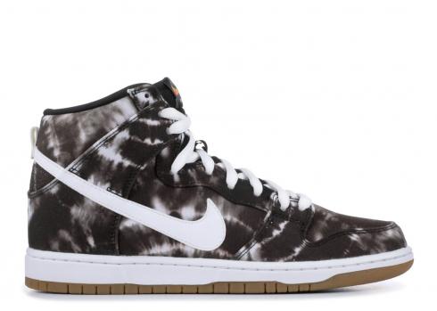 Nike Dunk SB High Premium Tie Dye Black White 313171-023