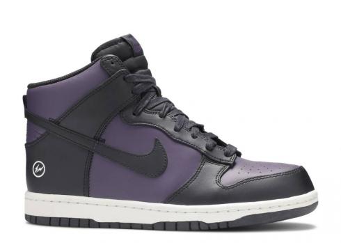 Nike Fragment Design X Nike SB Dunk High City Pack Beijing Purple Black Metallic 407920-025