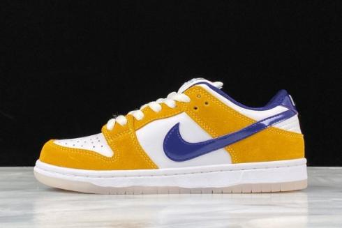 2020 Nike SB Dunk Low Laser Orange White Regency Purple Laser Orange BQ6817 800