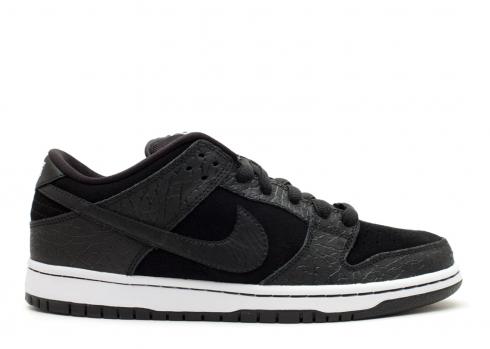 Dunk Low Premium Sb Entourage Lights Outs White Black Varsity Red 313170-013