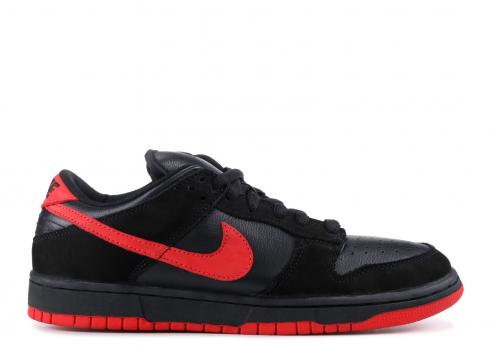 Dunk Low Pro Sb True Black Red 304292-061
