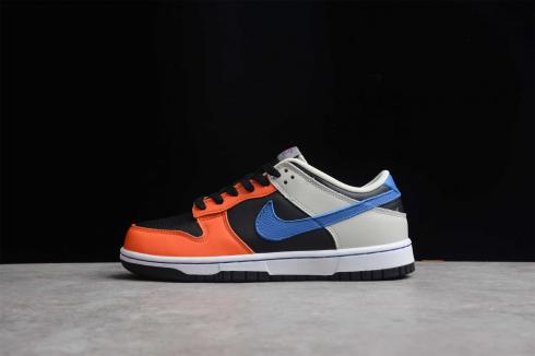 NBA x Nike SB Dunk Low EMB 75th Anniversary Knicks Black Racer Blue Grey Fog Orange DD3363-002